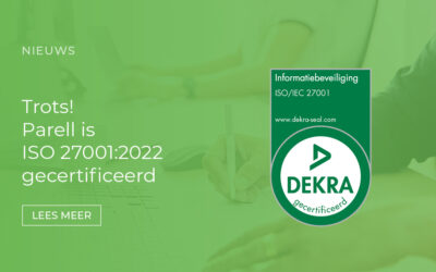 Wij zijn ISO 27001:2022 gecertificeerd