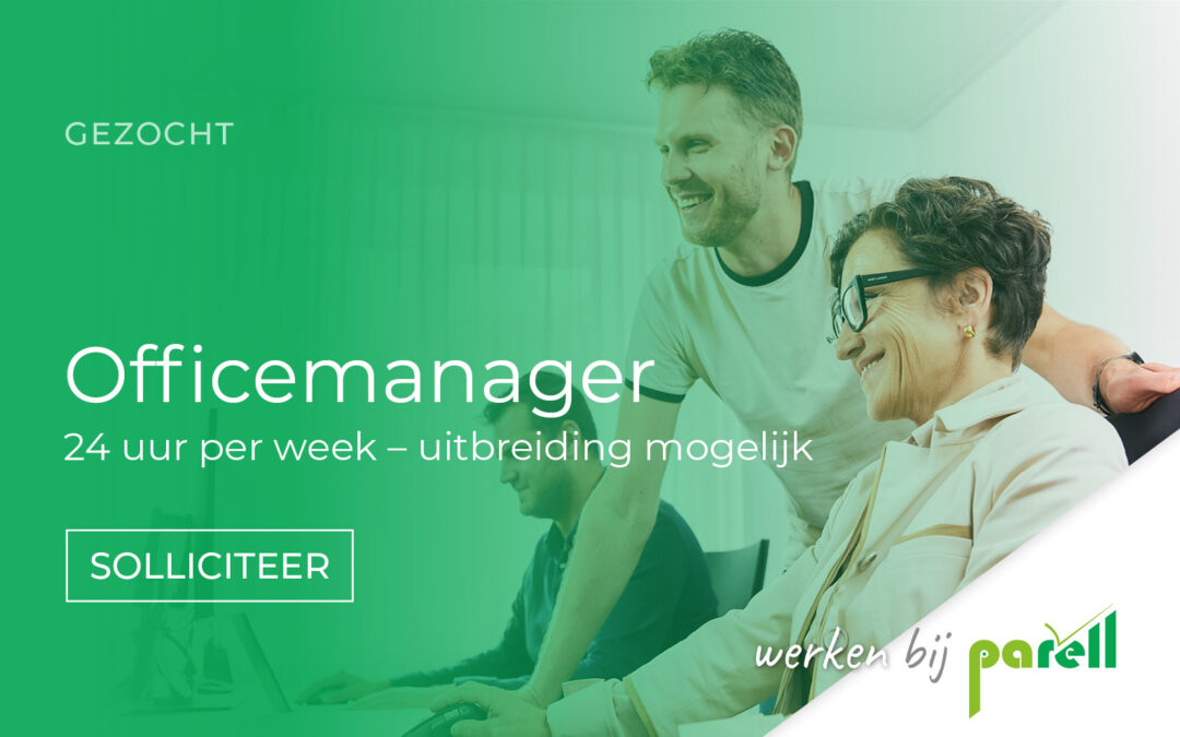 Vacature officemanager
