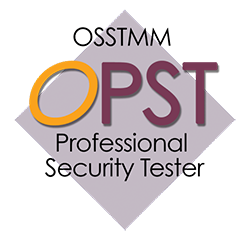 OSSTMM OPST Professional Security Tester
